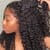 Carina 4C Edges Kinky Curly Wig 13x4 HD Lace Frontal Wigs Glueless Lace 180% Density 