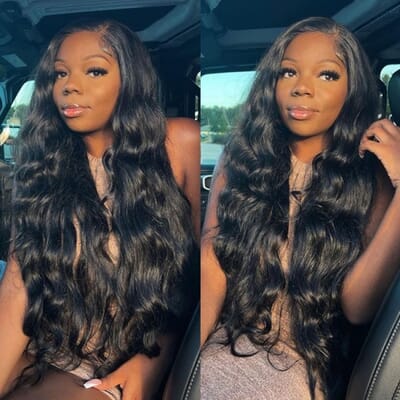 Carina Hair 150% Luxury Wavy 13x4 HD Lace Frontal Wigs Highest Quality For Black Girls