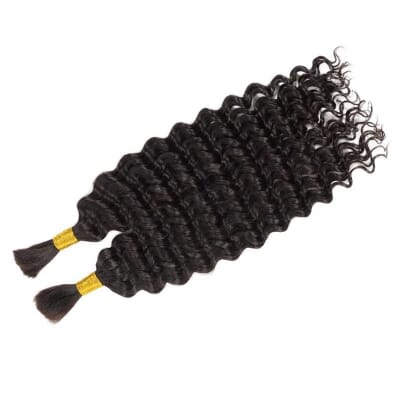 Carina Deep Wave Braiding Hair Extensions Spiral Curls 100g/Bundle 14-30 Inch 