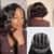  Carina Wear Go 5x5 Closure Wave Bob Pre Cut Clean Hairline Wig For Black Girls 150% Density WIth Breathable Air Cap