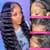 Carina Deep Wave 180% Human Hair 13X4 Lace Front Clean Hairline Wigs Hot Sale Online