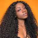 Carina HD Lace Wigs Human Hair Wigs 13×4 HD Lace Front Wigs Melt Skin Curly Wig 180% Clean Hairline